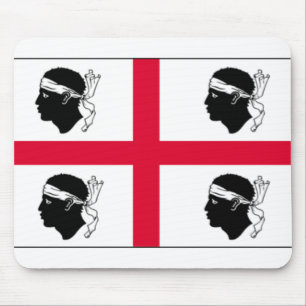 Tapis De Souris Drapeau Mousepad de la Sardaigne