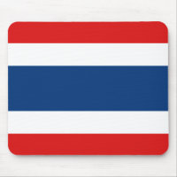Drapeau Mousepad de la Thaïlande