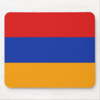 Drapeau Mousepad de l'Arménie