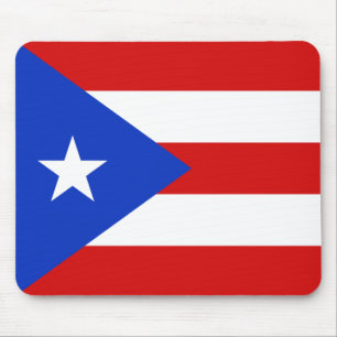 Tapis De Souris Drapeau Mousepad de Porto Rico