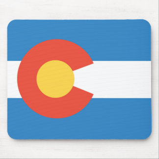 Tapis De Souris Drapeau Mousepad du Colorado