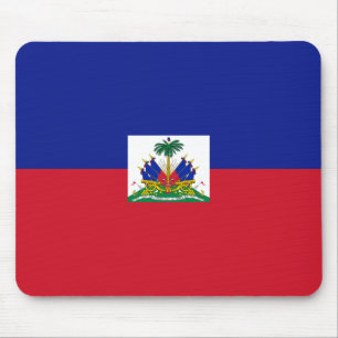 Tapis De Souris Drapeau Mousepad du Haïti