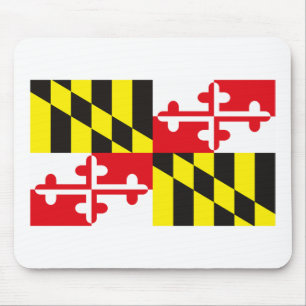 Tapis De Souris Drapeau Mousepad du Maryland