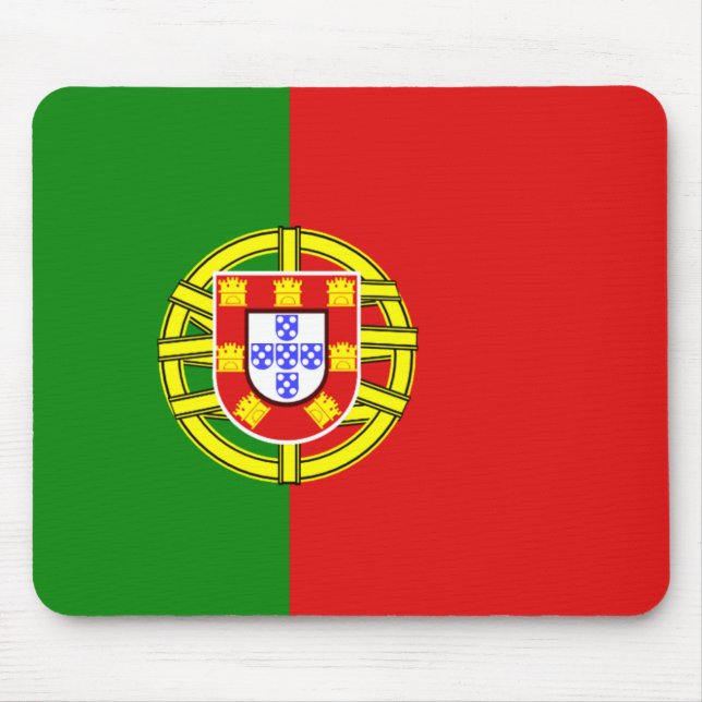 Tapis De Souris Drapeau Mousepad du Portugal (Devant)