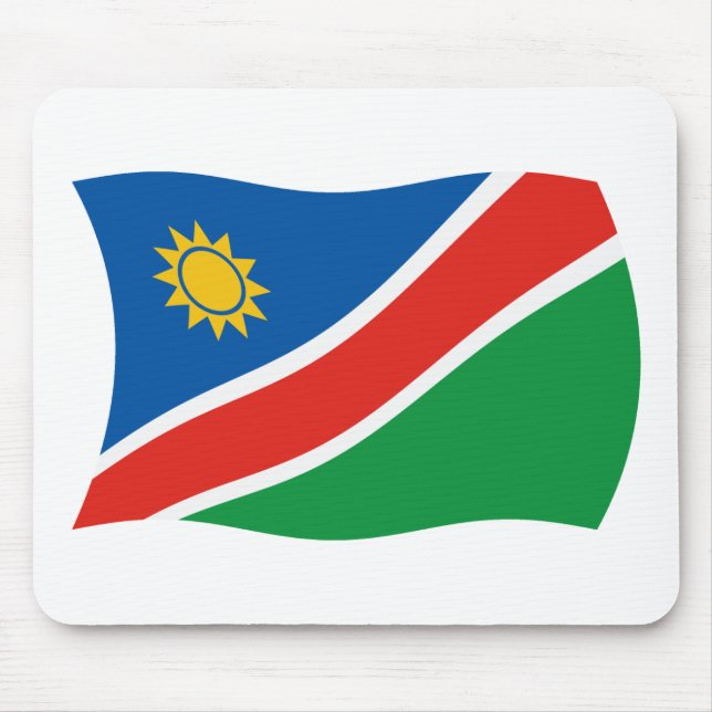 Tapis De Souris Drapeau namibien Mousepad (Devant)