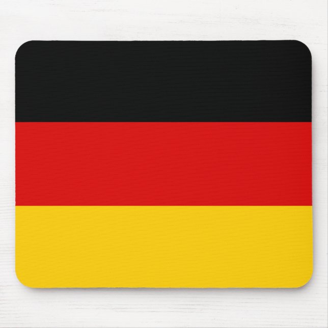 Tapis De Souris Drapeau patriotique allemand (Devant)