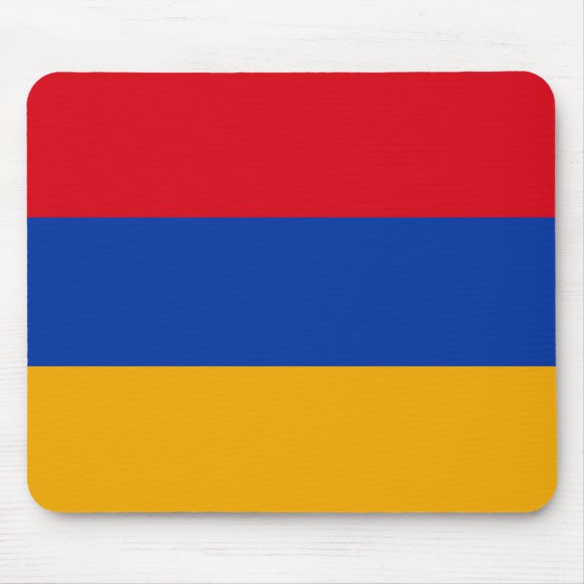 Tapis De Souris Drapeau patriotique arménien (Devant)