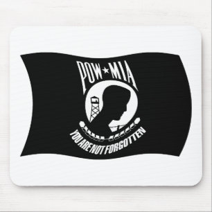 Tapis De Souris Drapeau POW & MIA Mousepad
