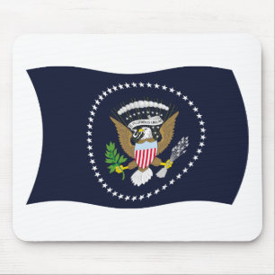 Tapis De Souris Drapeau présidentiel américain Mousepad