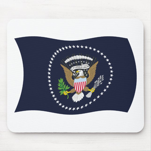 Tapis De Souris Drapeau présidentiel américain Mousepad (Devant)
