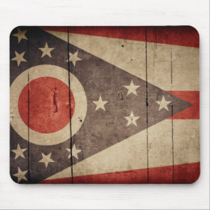 Tapis De Souris Drapeau robuste en Ohio
