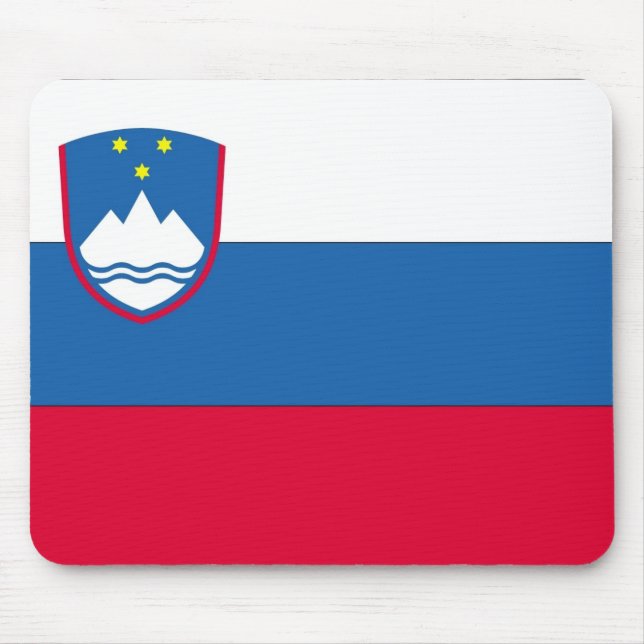 Tapis De Souris Drapeau slovène (Devant)