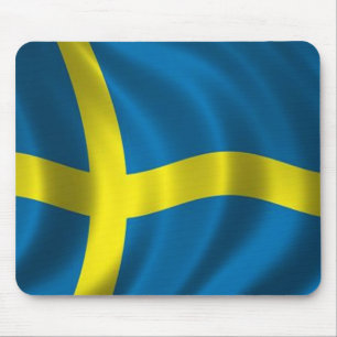 Tapis De Souris Drapeau suédois
