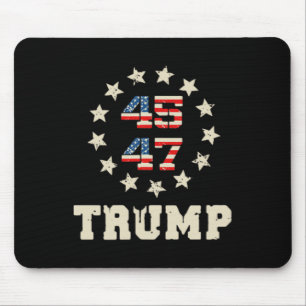 Tapis De Souris Drapeau Trump 2024 (sur Byck) Take America Ck Trum