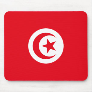 Tapis De Souris Drapeau tunisien