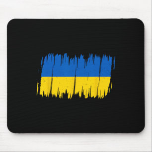 Tapis De Souris Drapeau Ukraine Drapeau National Kiev Ukrainien Ky