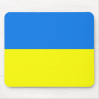 drapeau ukrainien mousepad