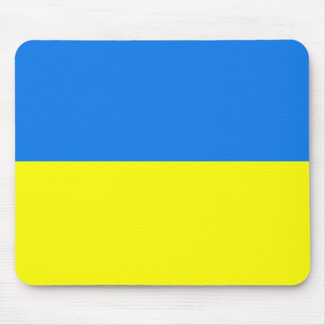 Tapis De Souris drapeau ukrainien mousepad (Devant)