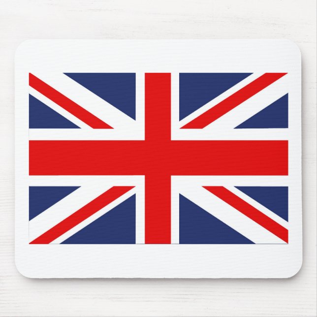 Tapis De Souris Drapeau Union Jack - Royaume-Uni (Devant)