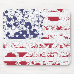 Tapis De Souris Drapeau USA /USA effet KCALIMA par Masanser