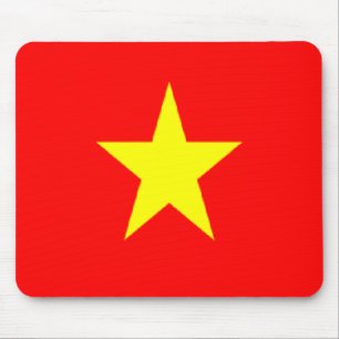 Tapis De Souris Drapeau vietnamien mousepties