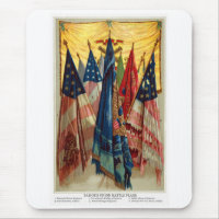 Drapeaux de bataille de guerre civile no.6