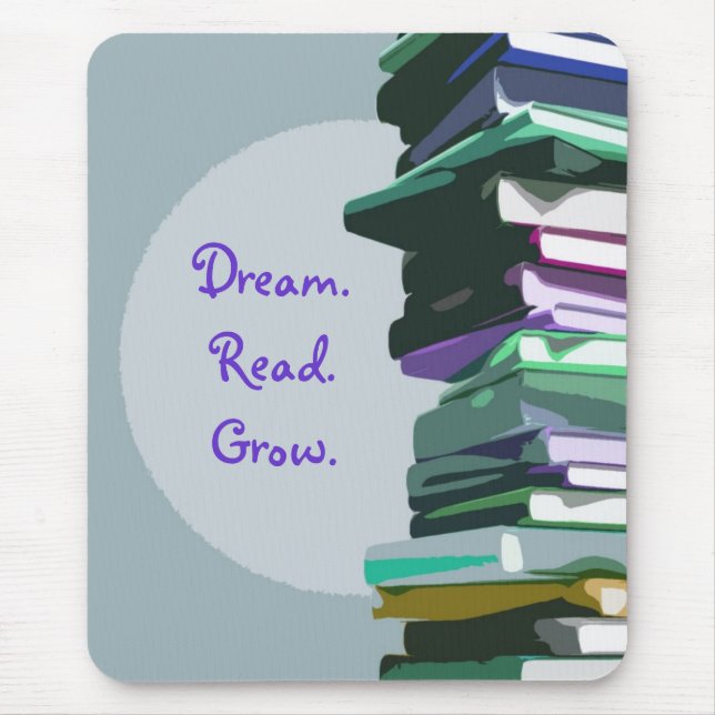 Tapis De Souris Dream.Read.Grow. Mousepad (Devant)