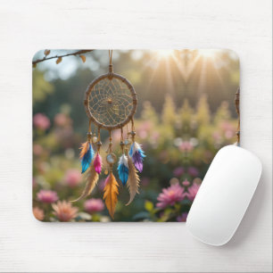 Tapis De Souris Dreamcatcher du jardin éclairé
