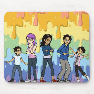 Tapis De Souris DreamsIntoRealityComics The Fam Cover Art