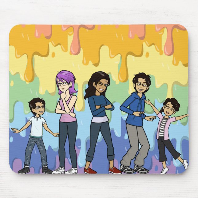 Tapis De Souris DreamsIntoRealityComics The Fam Cover Art (Devant)