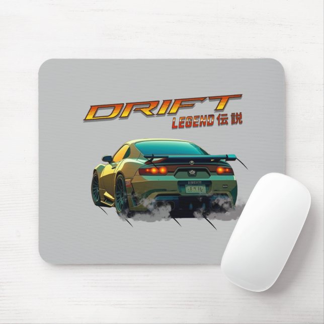 TAPIS DE SOURIS DRIFT LEGEND SUPRA MK4 - STYLE ANIME (Avec souris)