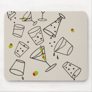 Tapis De Souris Drinks Mouse Pad