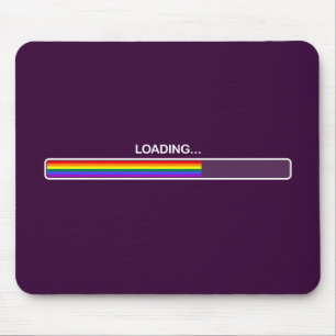 Tapis De Souris Droits des homosexuels chargeant Mousepad