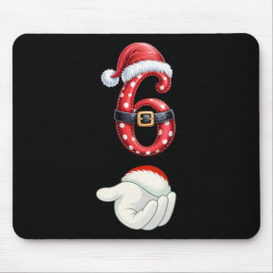 Tapis De Souris Drôle 6 7 Six Sept Mème Couple Correspondant Noël
