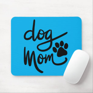 Tapis De Souris Drôle Chien Paw Chien Maman