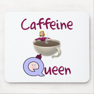 Tapis de souris drôle d'amant de café