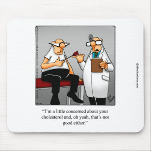 Tapis De Souris "Drôle de la souris de Humour Médicale