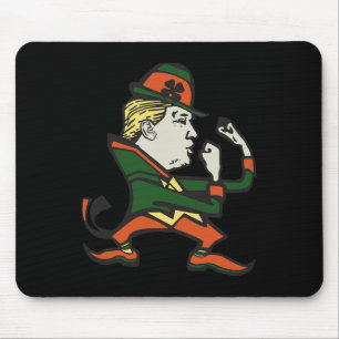 Tapis De Souris Drôle de St Patrick de Trump St. Paddy's de Trump 