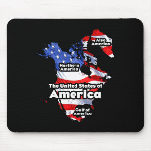 Tapis De Souris Drôle Donald Trump Drapeau américain Canada Groenl