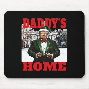 Tapis De Souris Drôle Donald Trump Maison de papa Maison Blanche C