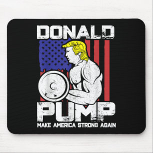 Tapis De Souris Drôle Donald Trump Weight Lifout Gym