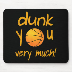 Tapis De Souris Drôle Dunk Vous Beaucoup De Basketball Camp D'Été 