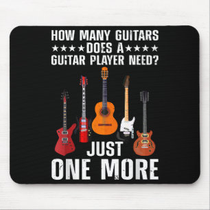 Tapis De Souris Drôle Guitare Joueuse Art Pour Hommes Femmes Guita