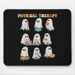 Tapis De Souris Drôle Halloween Ghost Physiothérapie Pt Physique