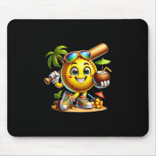 Tapis De Souris Drôle Hawaii Softll Ll Hawaïen Tropical Été Va