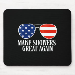 Tapis De Souris Drôle Humour Trump Rendre la douche plus grande