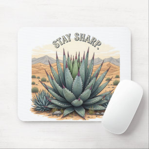 Tapis De Souris Drôle Inspirationnel Restez Vif Succulent Bureau