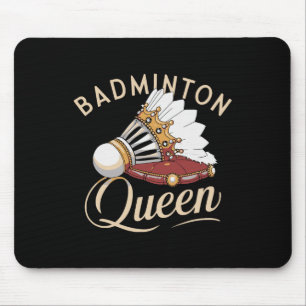 Tapis De Souris Drôle Joueur Dminton Love Shuttle Design 8