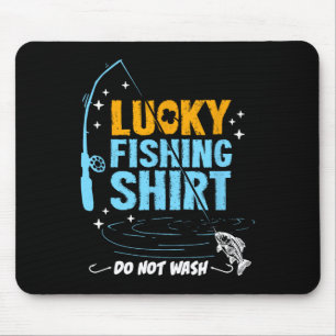 Tapis De Souris Drôle Lucky Pêche Cadeaux Pour Hommes Garçons Femm
