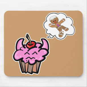 Tapis De Souris Drôle Malin Cookie Killer Cupcake